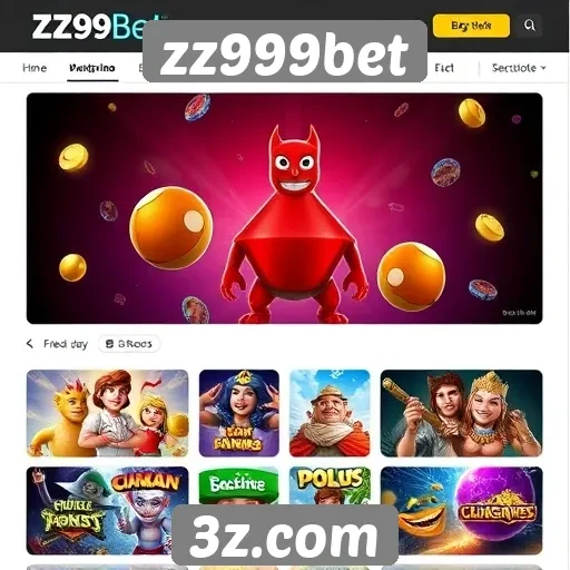 Variedade de jogos oferecidos pelo zz999bet
